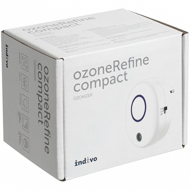 Озонатор воздуха ozonRefine Сompact, белый с логотипом в Волгограде заказать по выгодной цене в кибермаркете AvroraStore