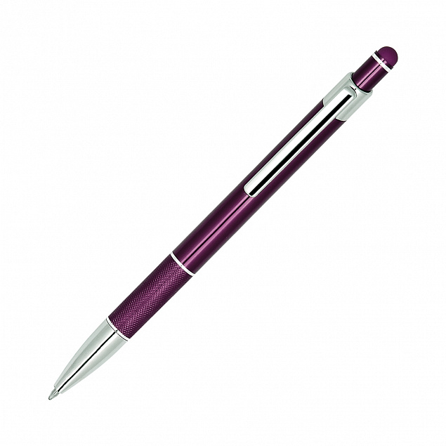 Шариковая ручка Levi, красный с логотипом в Волгограде заказать по выгодной цене в кибермаркете AvroraStore