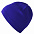 Шапка Siver, синяя с логотипом в Волгограде заказать по выгодной цене в кибермаркете AvroraStore