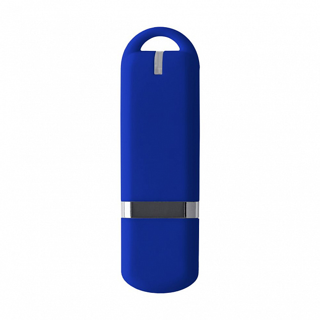 Флешка Memo, 8 Гб, синяя с логотипом в Волгограде заказать по выгодной цене в кибермаркете AvroraStore