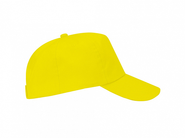 Бейсболка Uranus унисекс, желтый с логотипом в Волгограде заказать по выгодной цене в кибермаркете AvroraStore
