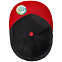 Бейсболка Ben Hope, черная с красным с логотипом в Волгограде заказать по выгодной цене в кибермаркете AvroraStore