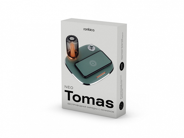 Беспроводное зарядное устройство «NEO Tomas Quick» с логотипом в Волгограде заказать по выгодной цене в кибермаркете AvroraStore