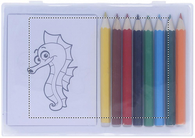 Набор цветных карандашей с логотипом в Волгограде заказать по выгодной цене в кибермаркете AvroraStore
