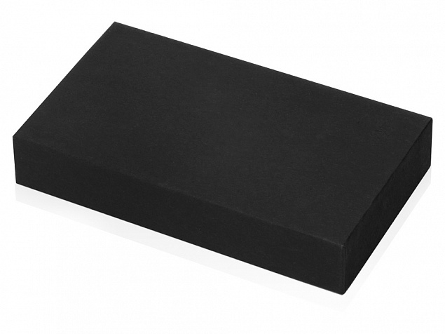 Коробка подарочная 17,4 х 10 х 3 см, черный с логотипом в Волгограде заказать по выгодной цене в кибермаркете AvroraStore