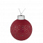 Елочный шар Chain, 8 см, красный с логотипом в Волгограде заказать по выгодной цене в кибермаркете AvroraStore