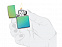 Зажигалка ZIPPO Classic с покрытием High Polish Teal с логотипом в Волгограде заказать по выгодной цене в кибермаркете AvroraStore