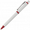 Ручка шариковая Raja, красная с логотипом в Волгограде заказать по выгодной цене в кибермаркете AvroraStore