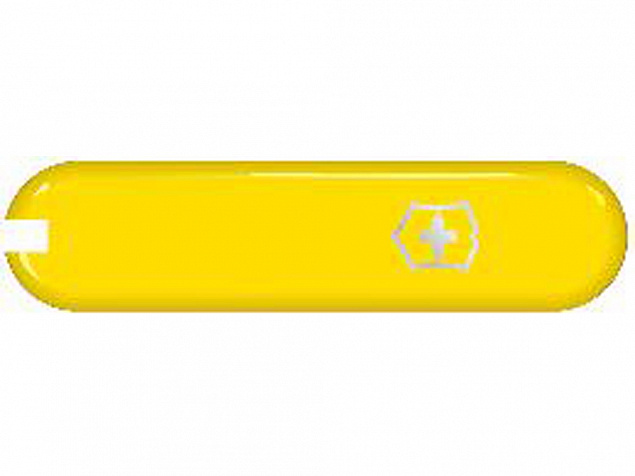 Передняя накладка VICTORINOX 58 мм, пластиковая, жёлтая с логотипом в Волгограде заказать по выгодной цене в кибермаркете AvroraStore