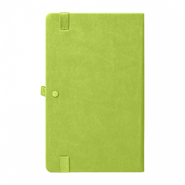 Ежедневник недатированный HAMILTON, A5, светло-зеленый, кремовый блок с логотипом в Волгограде заказать по выгодной цене в кибермаркете AvroraStore