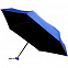 Зонт складной Color Action, в кейсе, синий с логотипом в Волгограде заказать по выгодной цене в кибермаркете AvroraStore