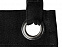Хлопковый фартук Delight с карманом и регулируемыми завязками, черный с логотипом в Волгограде заказать по выгодной цене в кибермаркете AvroraStore