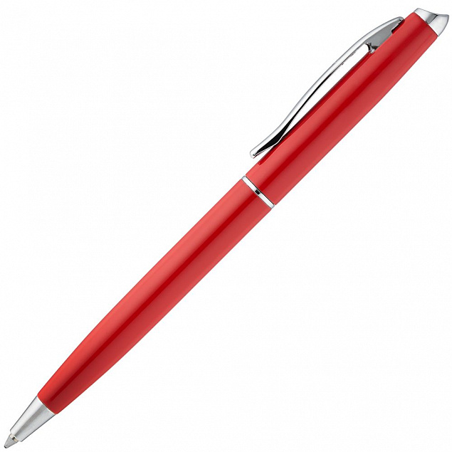 Ручка шариковая Phrase, красная с логотипом в Волгограде заказать по выгодной цене в кибермаркете AvroraStore