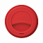 Стакан с крышкой PLA, 350 мл, красный с логотипом в Волгограде заказать по выгодной цене в кибермаркете AvroraStore