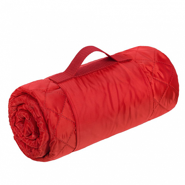Плед для пикника Comfy, красный с логотипом в Волгограде заказать по выгодной цене в кибермаркете AvroraStore