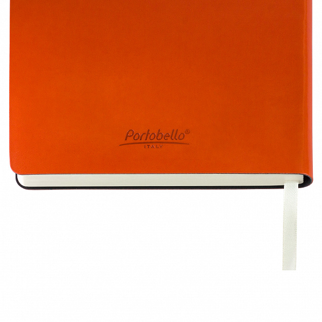 Ежедневник Portobello Lite, Manchester, недатир. 256 стр., апельсин с логотипом в Волгограде заказать по выгодной цене в кибермаркете AvroraStore