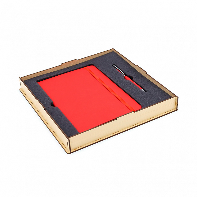 Подарочный набор Клайд, (красный) с логотипом в Волгограде заказать по выгодной цене в кибермаркете AvroraStore