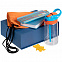 Коробка Flip Deep, синяя матовая с логотипом в Волгограде заказать по выгодной цене в кибермаркете AvroraStore