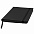 Ежедневник недатированный Shady, А5,  черный, кремовый блок, черный обрез с логотипом в Волгограде заказать по выгодной цене в кибермаркете AvroraStore