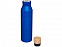Вакуумная изолированная бутылка с пробкой, cиний с логотипом в Волгограде заказать по выгодной цене в кибермаркете AvroraStore