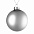 Елочный шар Finery Matt, 10 см, матовый черный с логотипом в Волгограде заказать по выгодной цене в кибермаркете AvroraStore