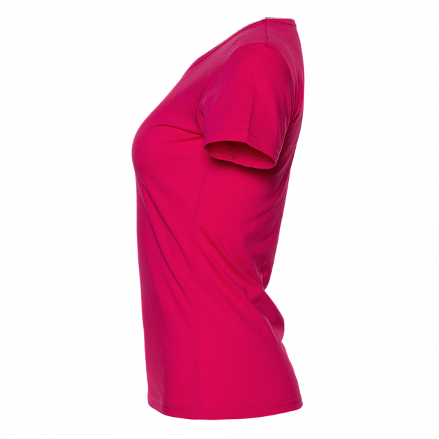 Футболка женская 02W Ярко-розовый с логотипом в Волгограде заказать по выгодной цене в кибермаркете AvroraStore