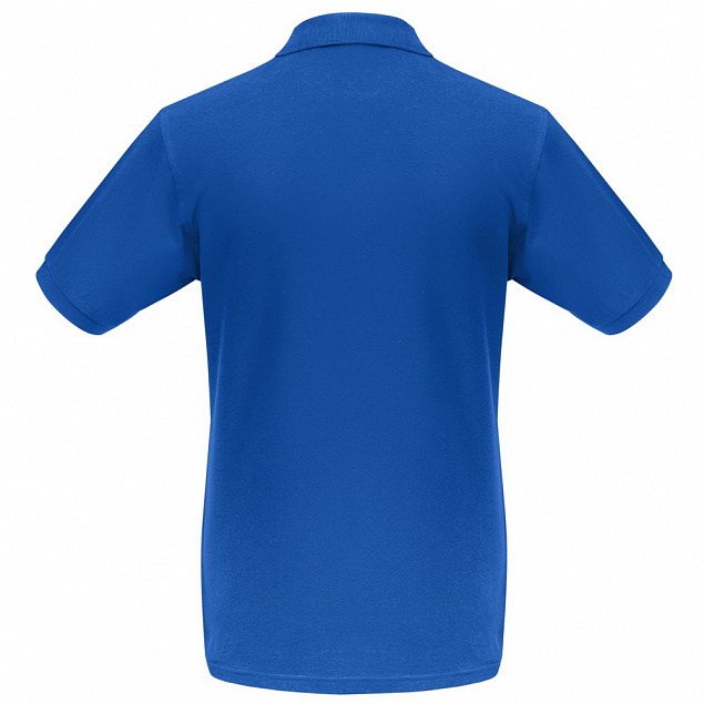 Рубашка поло Heavymill ярко-синяя с логотипом в Волгограде заказать по выгодной цене в кибермаркете AvroraStore