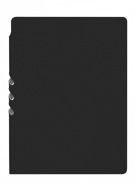 Ежедневник Flexpen Soft Touch, недатированный, черный с серым с логотипом в Волгограде заказать по выгодной цене в кибермаркете AvroraStore