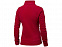 Куртка флисовая Nashville женская, красный/пепельно-серый с логотипом в Волгограде заказать по выгодной цене в кибермаркете AvroraStore