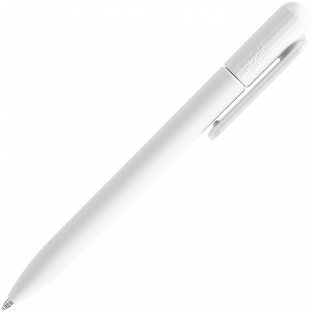 Ручка шариковая Prodir DS6S TMM, белая с логотипом в Волгограде заказать по выгодной цене в кибермаркете AvroraStore