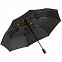 Зонт складной AOC Mini с цветными спицами, желтый с логотипом в Волгограде заказать по выгодной цене в кибермаркете AvroraStore