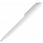 Ручка шариковая Pigra P02 Mat, белая с логотипом в Волгограде заказать по выгодной цене в кибермаркете AvroraStore