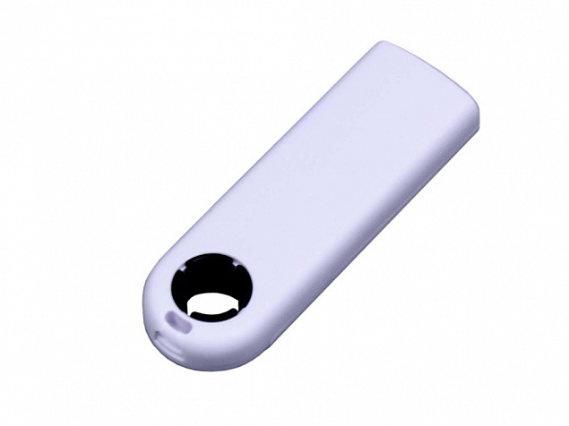 USB 3.0- флешка промо на 32 Гб прямоугольной формы, выдвижной механизм с логотипом в Волгограде заказать по выгодной цене в кибермаркете AvroraStore
