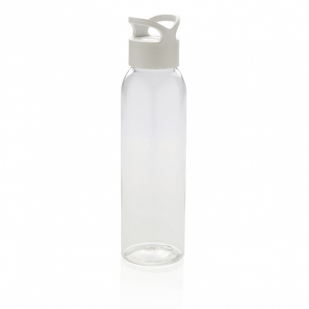 Герметичная бутылка для воды из AS-пластика, белая с логотипом в Волгограде заказать по выгодной цене в кибермаркете AvroraStore
