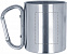 Кружка металлическая с карабино с логотипом в Волгограде заказать по выгодной цене в кибермаркете AvroraStore