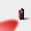 Фонарик на клипсе E-Lite, черный с логотипом в Волгограде заказать по выгодной цене в кибермаркете AvroraStore