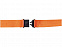 Шнурок Yogi со съемным креплением, оранжевый с логотипом в Волгограде заказать по выгодной цене в кибермаркете AvroraStore