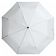 Зонт складной Basic, белый с логотипом в Волгограде заказать по выгодной цене в кибермаркете AvroraStore