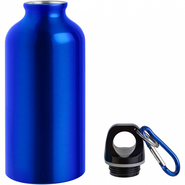 Бутылка для спорта Re-Source, синяя с логотипом в Волгограде заказать по выгодной цене в кибермаркете AvroraStore