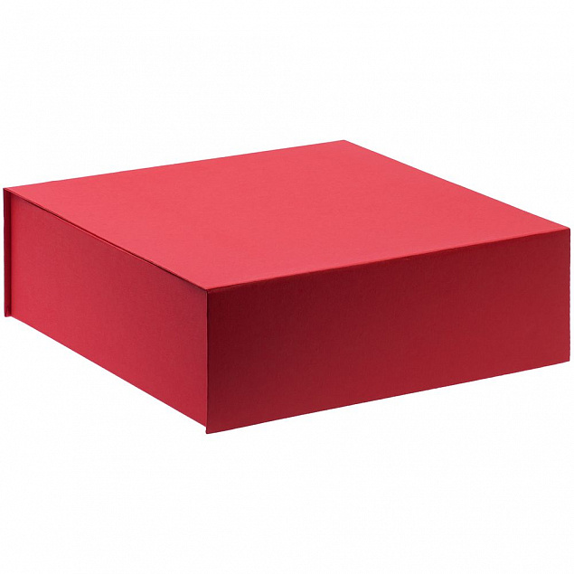 Коробка Quadra, красная с логотипом в Волгограде заказать по выгодной цене в кибермаркете AvroraStore
