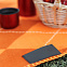 Плед Aberdeen, оранжевый с логотипом в Волгограде заказать по выгодной цене в кибермаркете AvroraStore