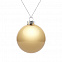 Елочный шар Finery Gloss, 8 см, глянцевый золотистый с логотипом в Волгограде заказать по выгодной цене в кибермаркете AvroraStore