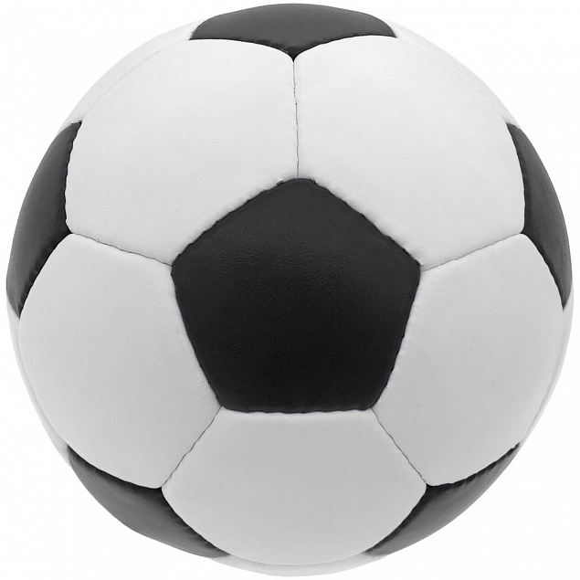 Футбольный мяч Sota, черный с логотипом в Волгограде заказать по выгодной цене в кибермаркете AvroraStore