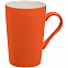 Кружка Best Noon c покрытием софт-тач, оранжевая с логотипом в Волгограде заказать по выгодной цене в кибермаркете AvroraStore