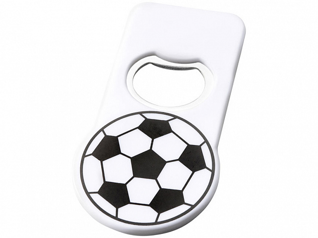 Футбольная открывалка с магнитом с логотипом в Волгограде заказать по выгодной цене в кибермаркете AvroraStore