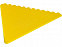 Треугольный скребок Frosty 2.0 , желтый с логотипом в Волгограде заказать по выгодной цене в кибермаркете AvroraStore