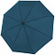 Складной зонт Fiber Magic Superstrong, голубой с логотипом в Волгограде заказать по выгодной цене в кибермаркете AvroraStore