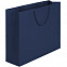 Пакет Ample L, синий с логотипом в Волгограде заказать по выгодной цене в кибермаркете AvroraStore