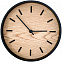 Часы настенные Kiko, дуб с логотипом в Волгограде заказать по выгодной цене в кибермаркете AvroraStore