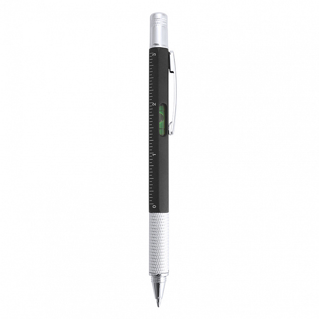 Ручка с мультиинструментом SAURIS, пластик, металл с логотипом в Волгограде заказать по выгодной цене в кибермаркете AvroraStore
